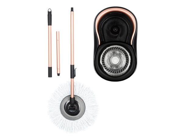 Classic Spin Mop Black & Blush