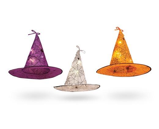 Huntington Home LED Floating Witch Hats