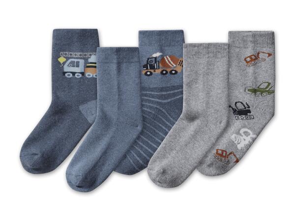 Kleinkinder Thermosocken, 5 Paar