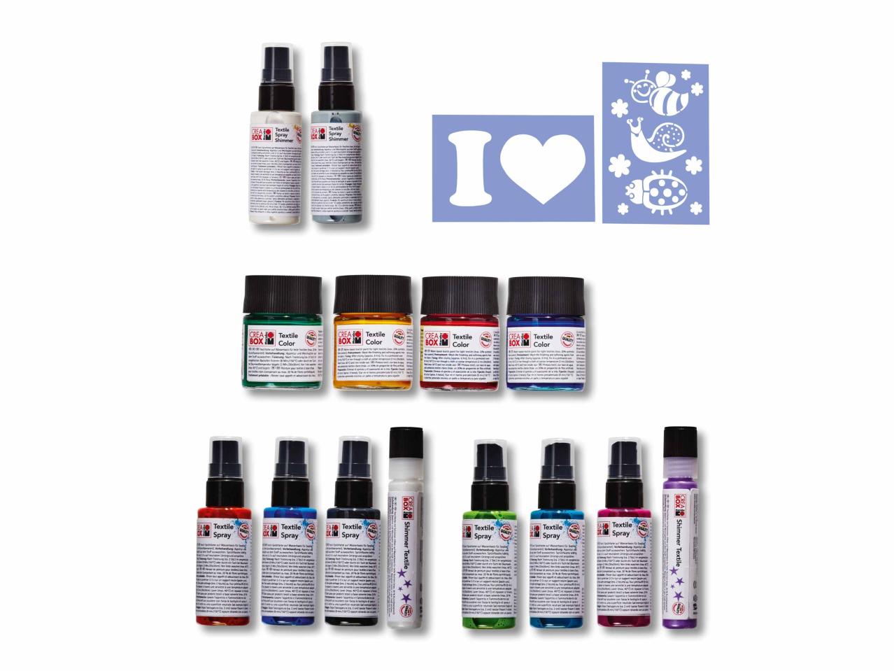 Peinture et aérosol de peinture pour textiles