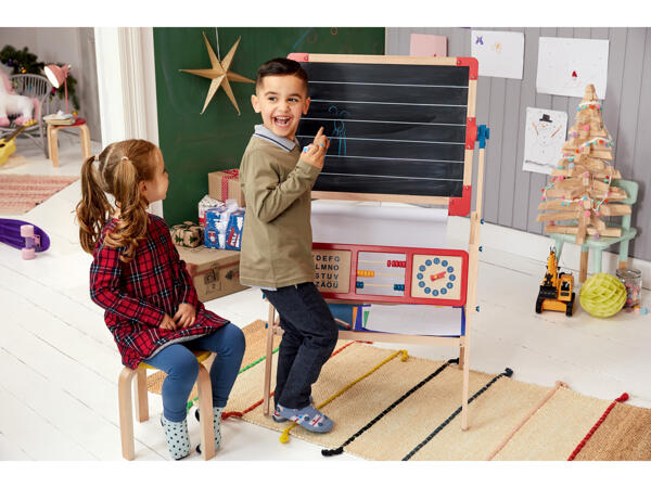 Playtive Dubbelsidig lek- och lärtavla