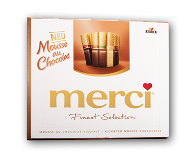 Merci à la mousse au chocolat STORCK(R)