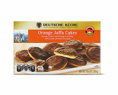 Deutsche Küche Jaffa Cakes Orange or Raspberry