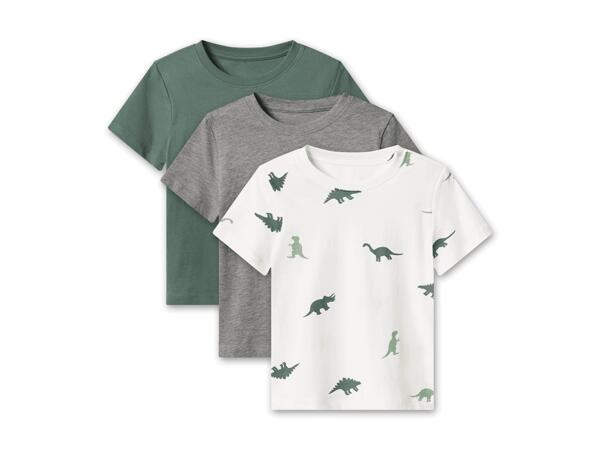 Kleinkinder T-Shirt, 3 Stück