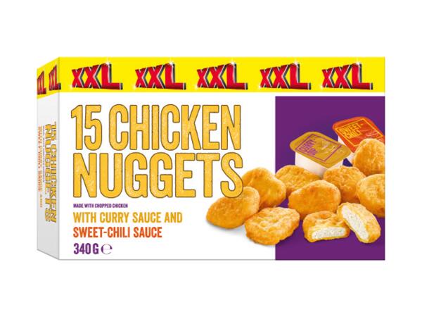 Nuggets med dipp