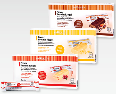 WELL&ACTIVE Power Protein Riegel