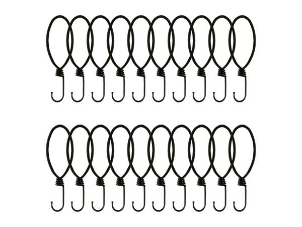 Parkside Multi-Purpose Cord/​Bungee Cord/​Tarpaulin Clips