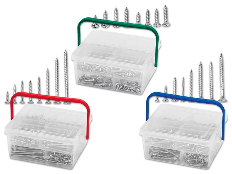 POWERFIX(R)PROFI+ Edelstahl-Spanplattenschrauben/-Blechschrauben