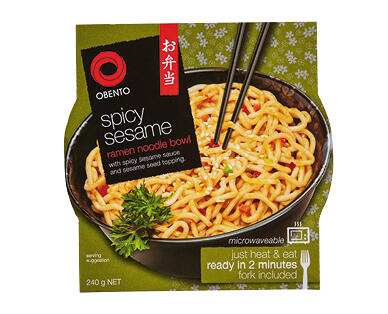 Obento Noodle Bowl Spicy Sesame 240g