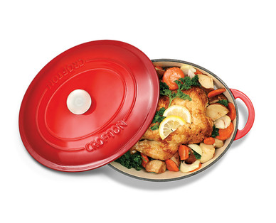 Crofton Cast Iron 4.6-Quart French Oven