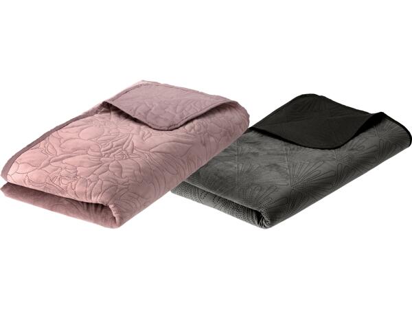 Överkast i velour