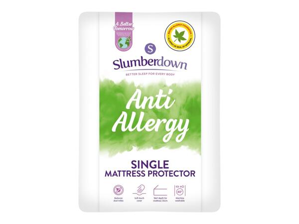 Slumberdown Anti-Allergy Mattress Protector Single Size