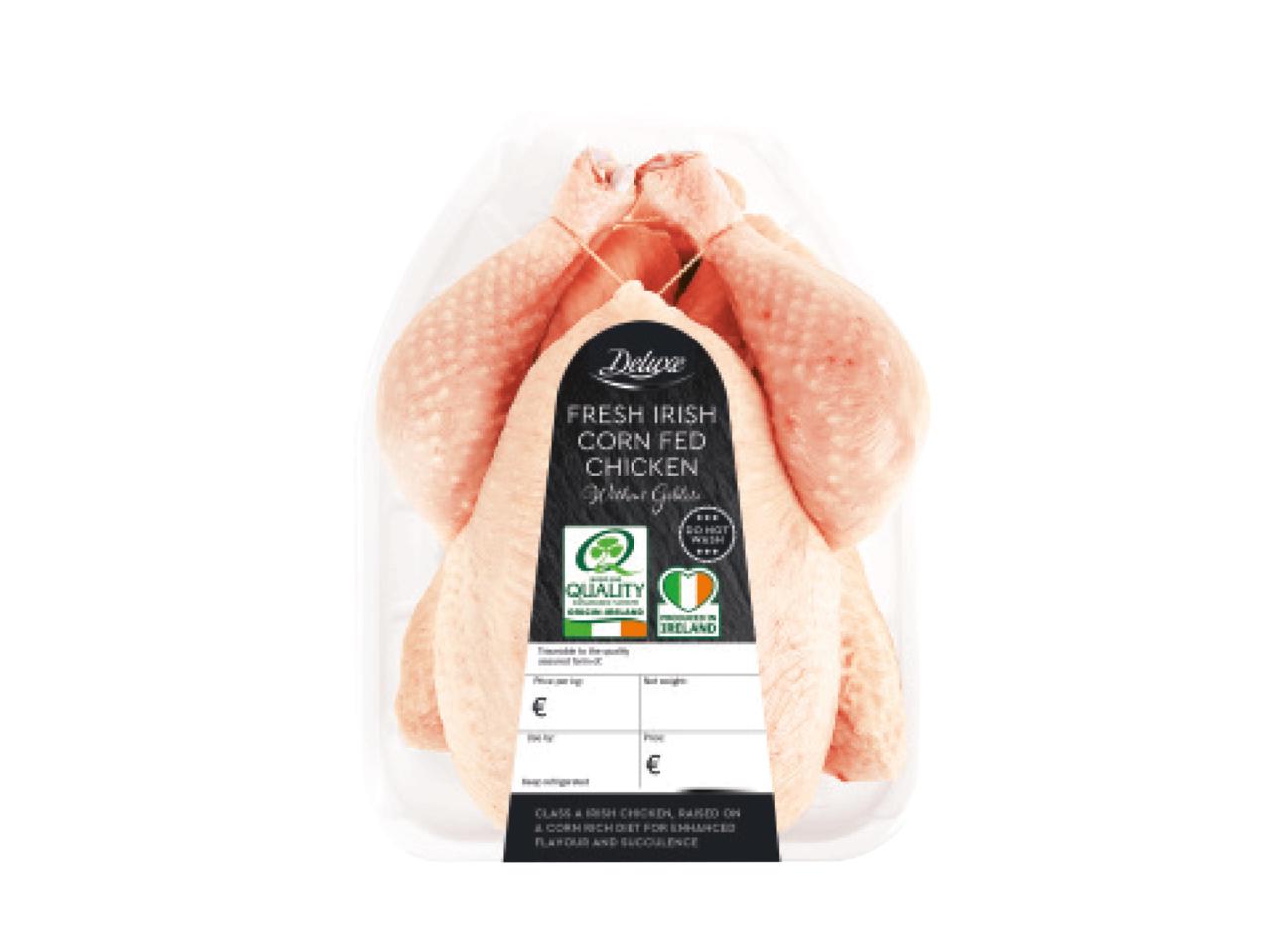 DELUXE Fresh Irish Corn Fed Chicken