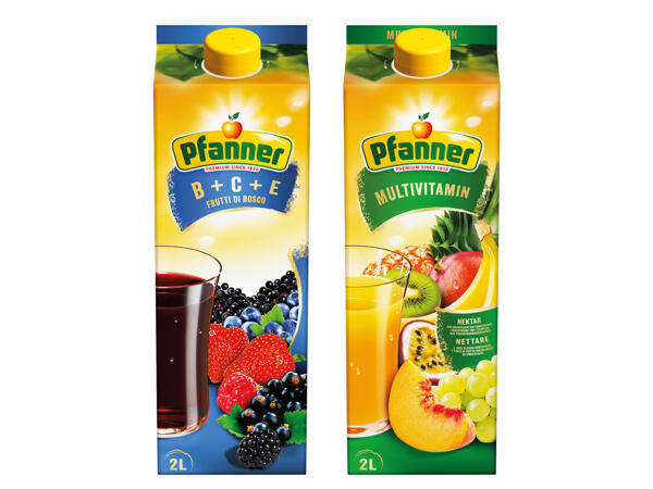 Pfanner Multivitamin oder Waldfrucht