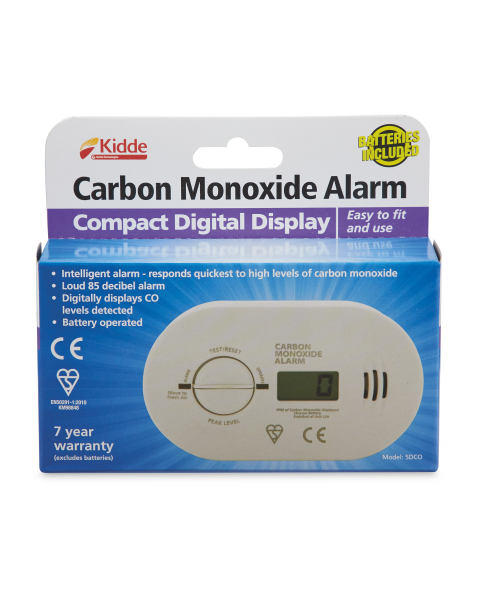 5DCO Digital Carbon Monoxide Alarm
