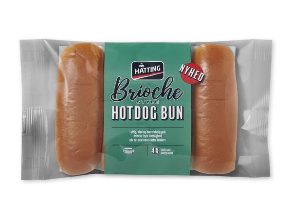 Hatting brioche hotdogbrød