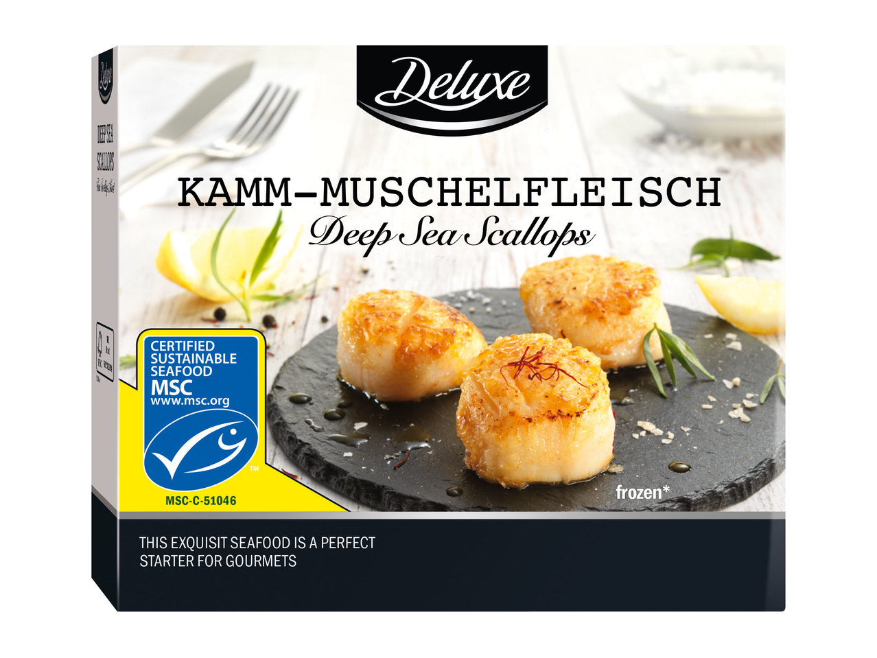 DELUXE MSC Kamm-Muschelfleisch