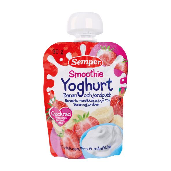 SEMPER Smoothie yoghurt