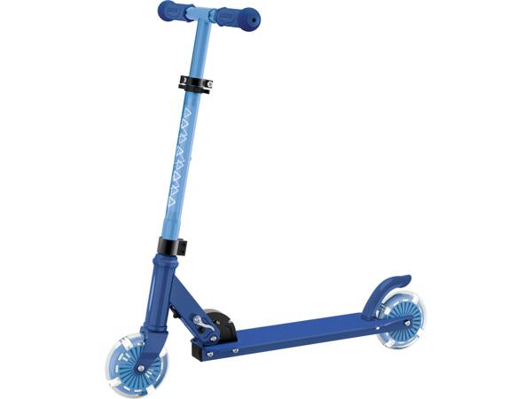 Sparkcykel med LED-hjul