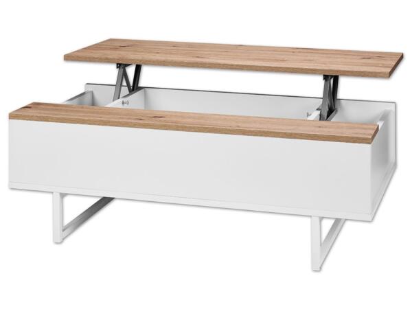 Höhenverstellbarer Couchtisch