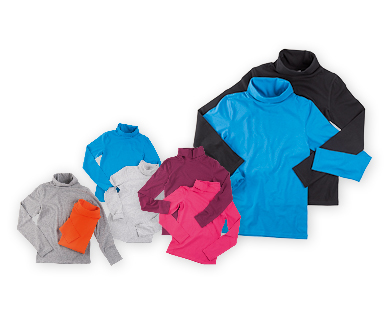 Pull col roulé en jersey pour enfants KIDZ ALIVE