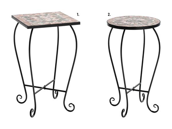 Table d'appoint en mosaïque
