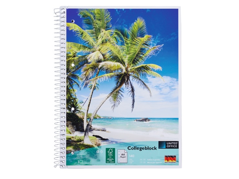 Spiral Notepad, 140 Sheets