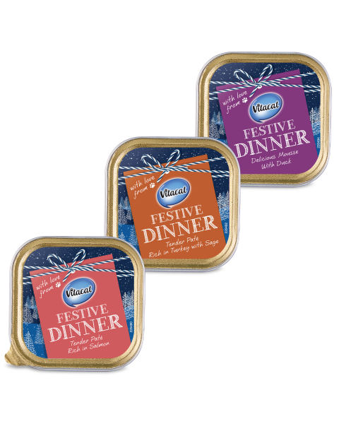 Christmas Dinner For Cats 3-Pack