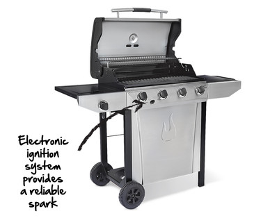 Charbroil 4-Burner Stainless Steel Gas Grill