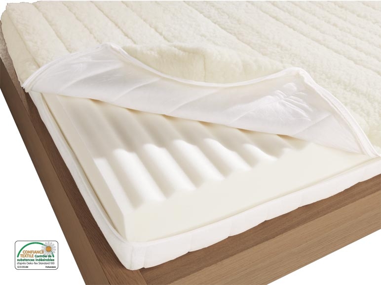 Matelas double-face à 7 zones