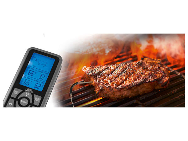 GRILLMEISTER Bezdrátový grilovací teploměr GFGT 433 B2 / Bluetooth GTGT 2.4 A2
