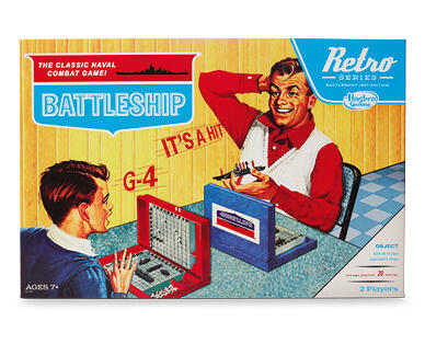 Retro Battleship or Monopoly Games