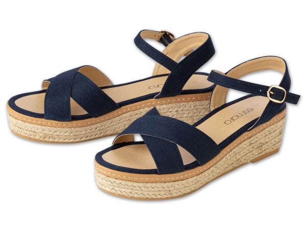Damen Keilsandalen