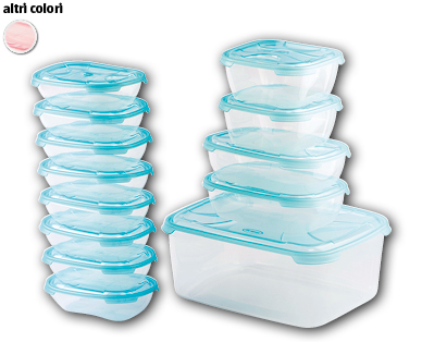 Set di contenitori salvafreschezza, 13 pezzi CROFTON(R)