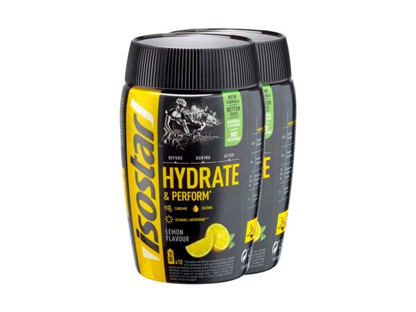 Boisson Isostar Hydrate & Perform Sport, pack de 2