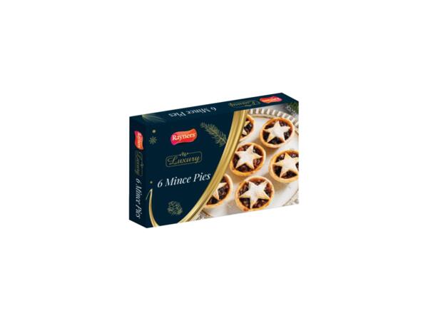 Luxury mince pies