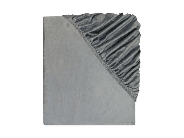 Teddy Fleece Fitted Sheet King