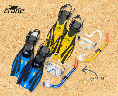 CRANE Schnorchel-/Tauch-Set