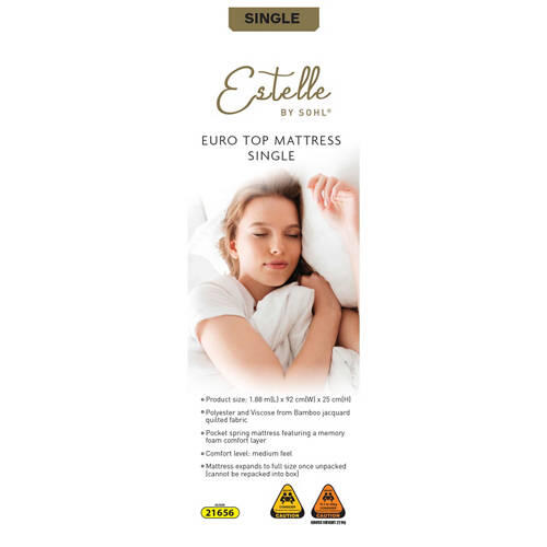 Mattress in a Box Single