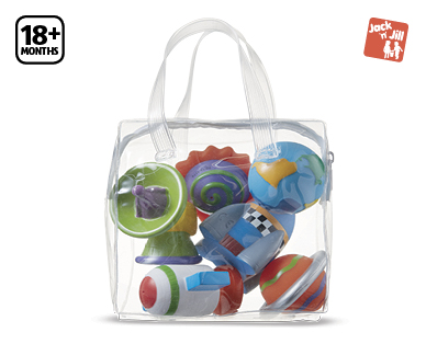 SQUEEZY BATH TOYS 6PK
