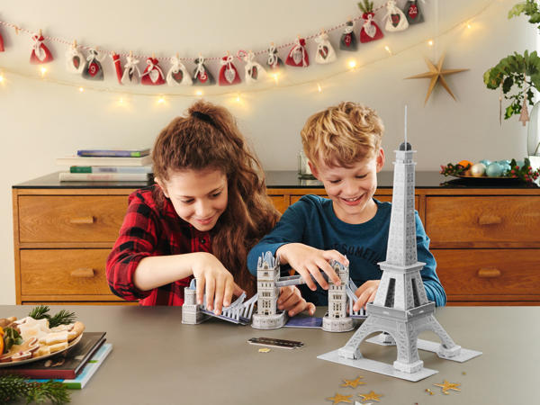 3D Puzzle "Famous Monuments"