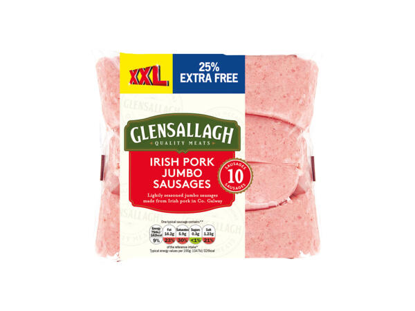 10 Jumbo Sausages XXL