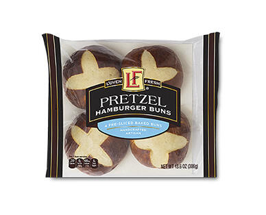 L'oven Fresh Pretzel Hamburger Buns