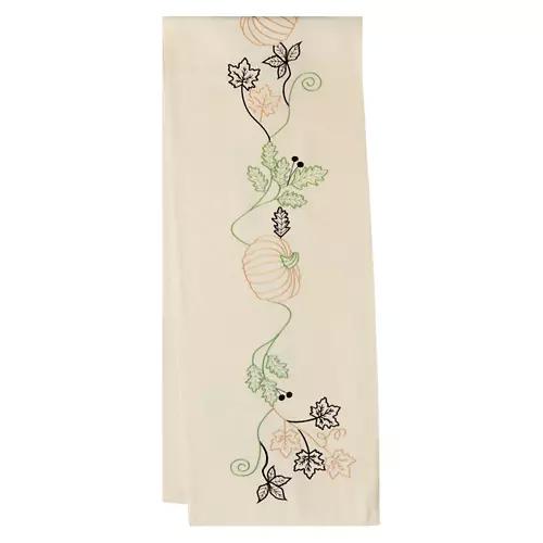 14" x 72" Table Runner - Floral Vines