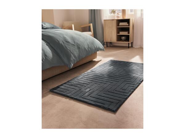 Livarno Home Grey Deep Pile Rug