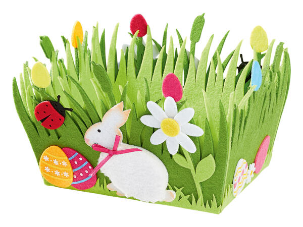 Decorative Felt Basket