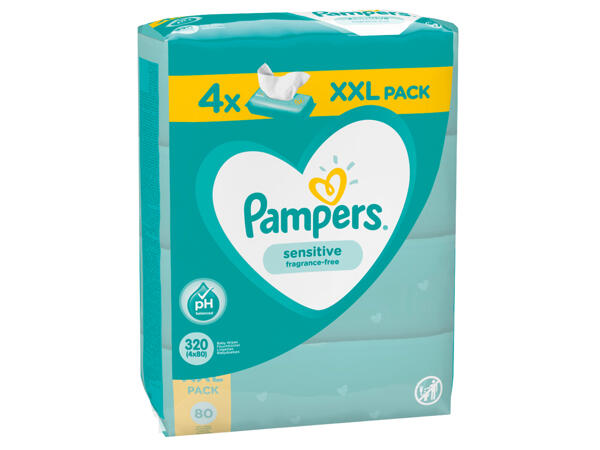 Pampers Feuchttücher Sensitive - Lidl - Österreich - Archiv Werbeangebote