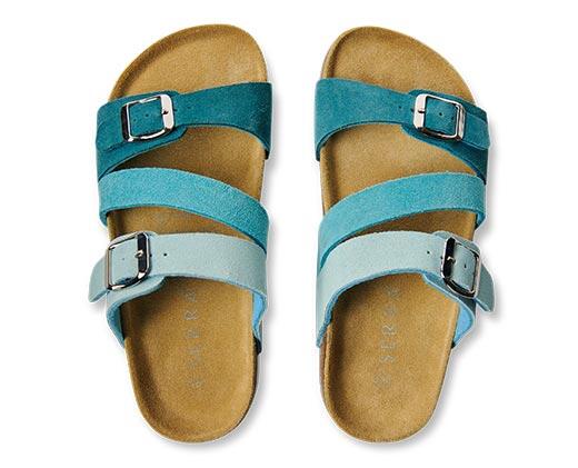 Serra Ladies Footbed Sandals