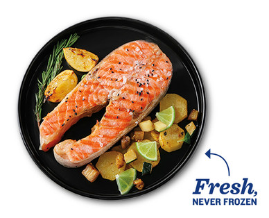 Fresh Atlantic Salmon Steaks