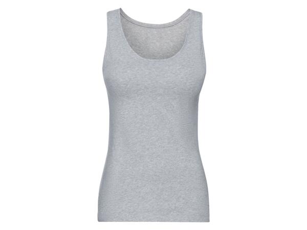 Ladies' Vest Top with Organic Cotton
